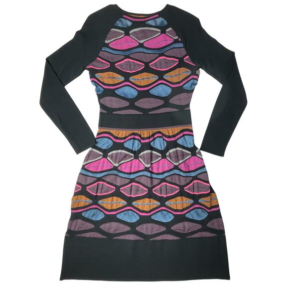 M Missoni iconic multicolor Knit Dress 42/6 signature Missoni Pattern - Picture 5 of 8